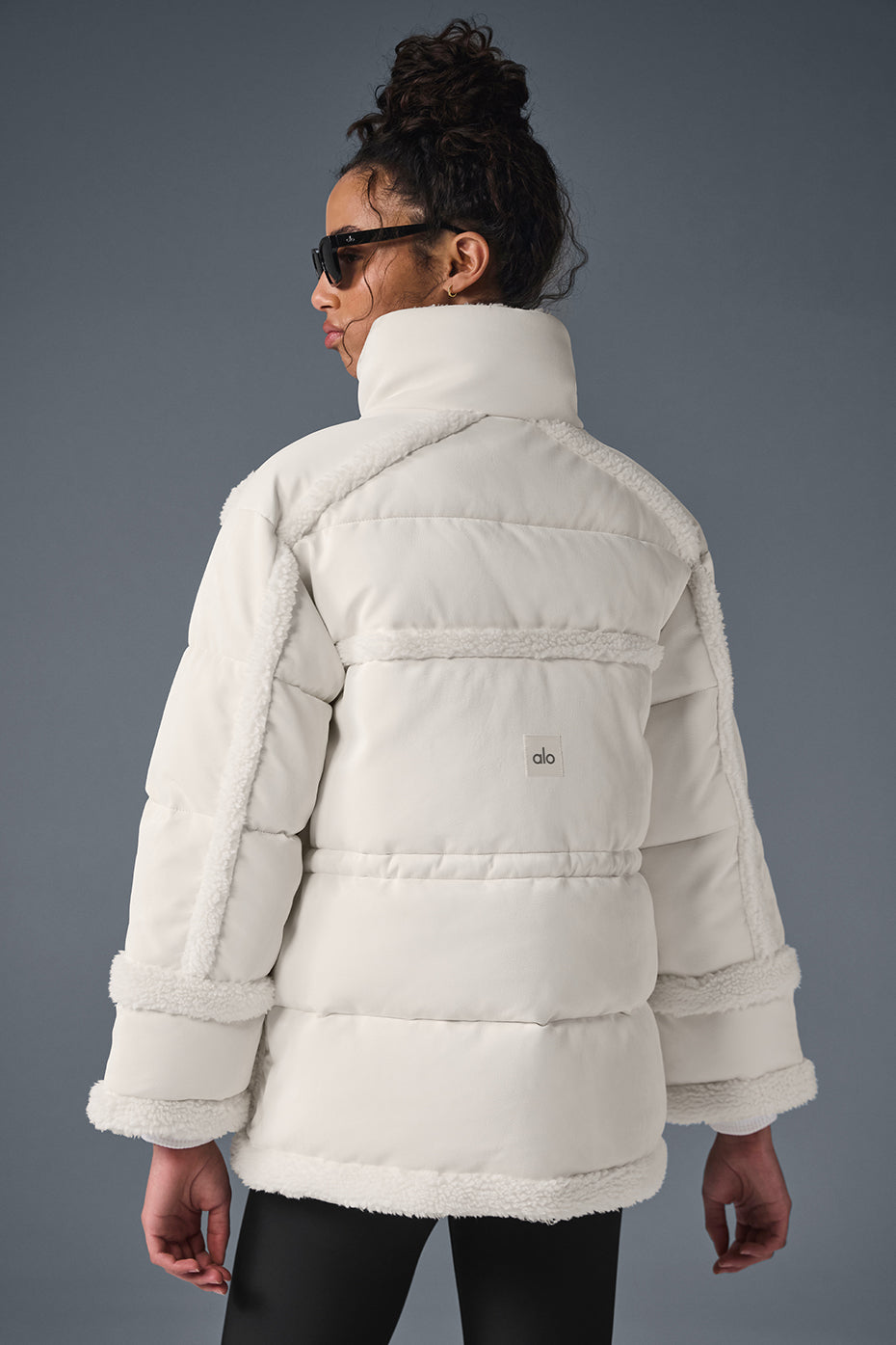 Ice Breaker Puffer Jacket - Ivory — photo 3