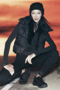 Gold Rush Puffer Vest - Black — photo 1