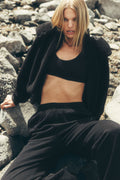 Foxy Sherpa Jacket - Black — photo 1