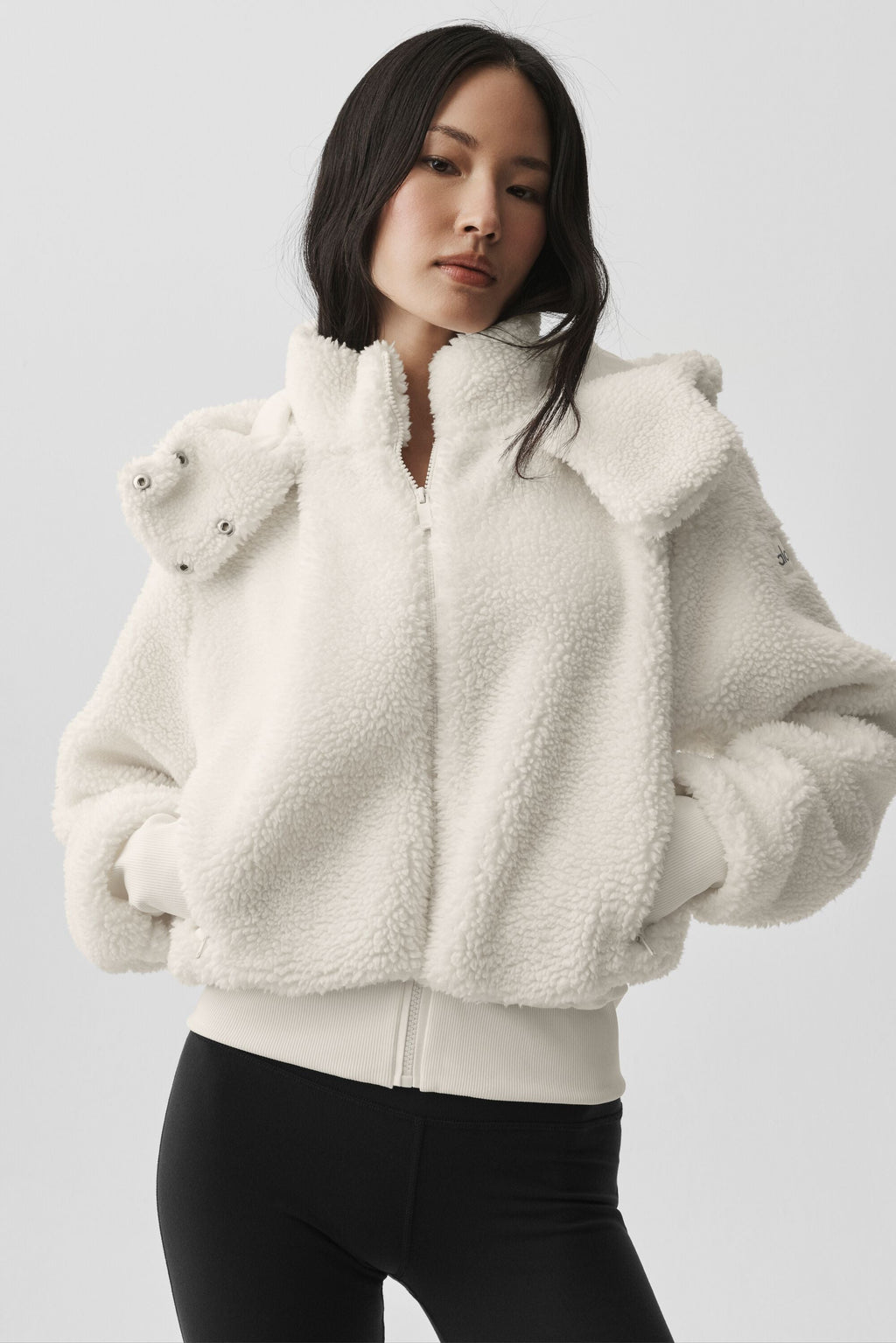 Foxy Sherpa Jacket - Ivory — photo 1