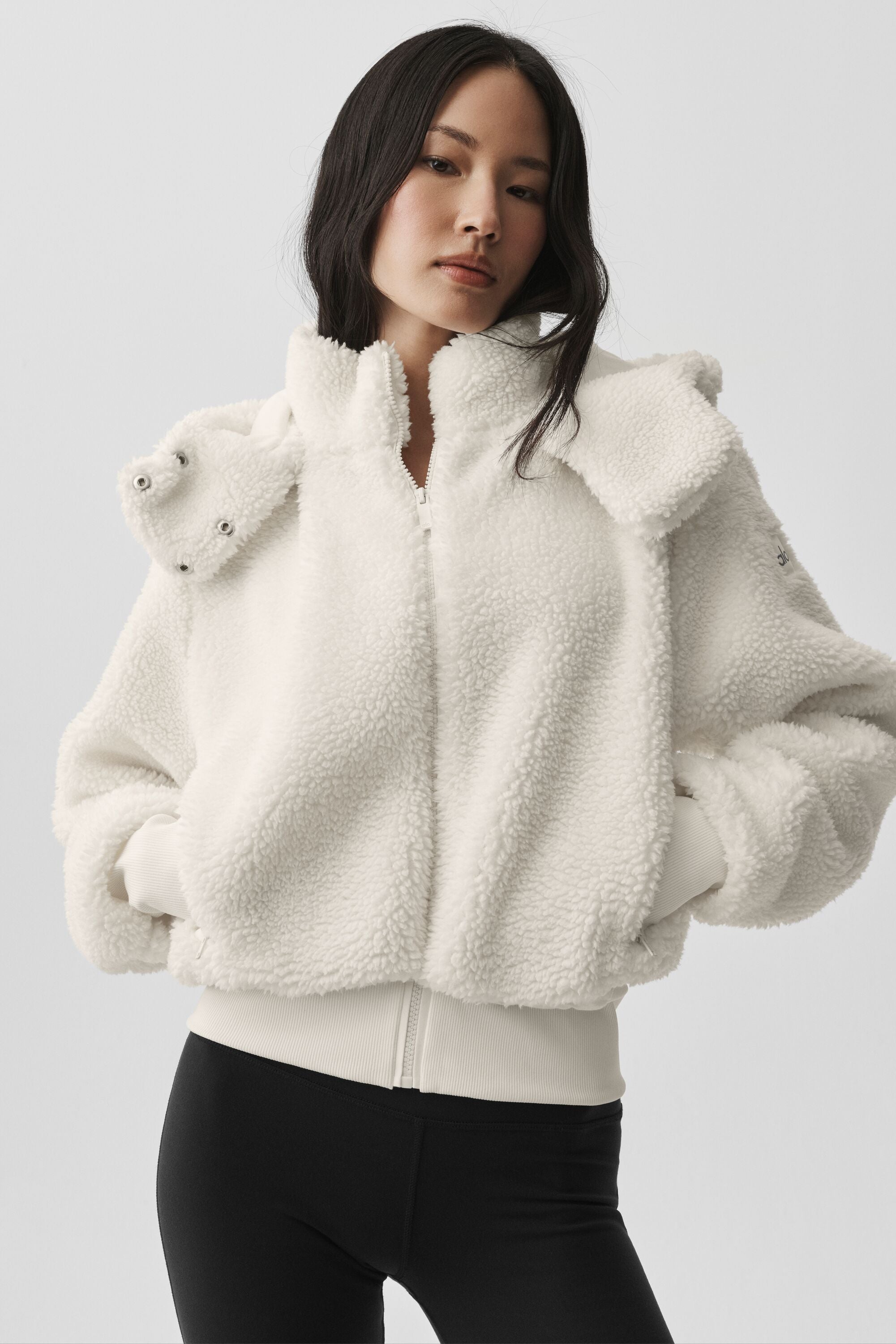 Foxy Sherpa Jacket - Ivory — photo 1