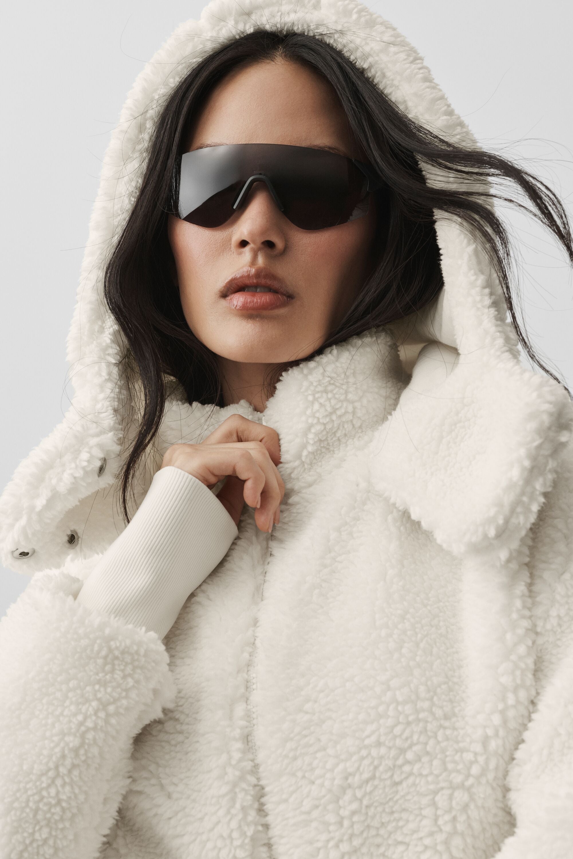 Foxy Sherpa Jacket - Ivory — photo 4