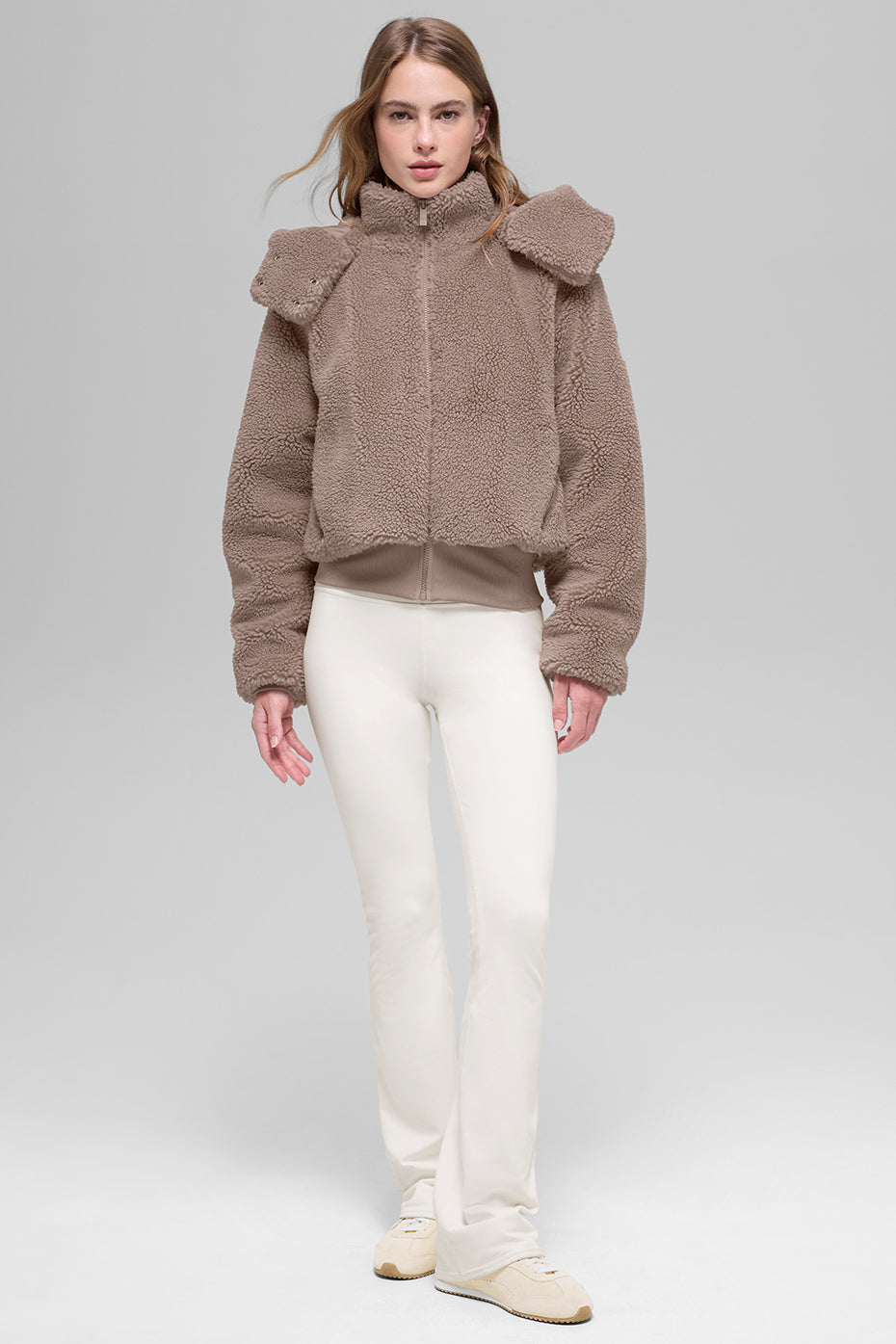 Foxy Sherpa Jacket - Chai Latte — photo 6