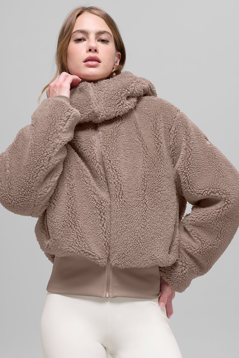 Foxy Sherpa Jacket - Chai Latte — photo 2