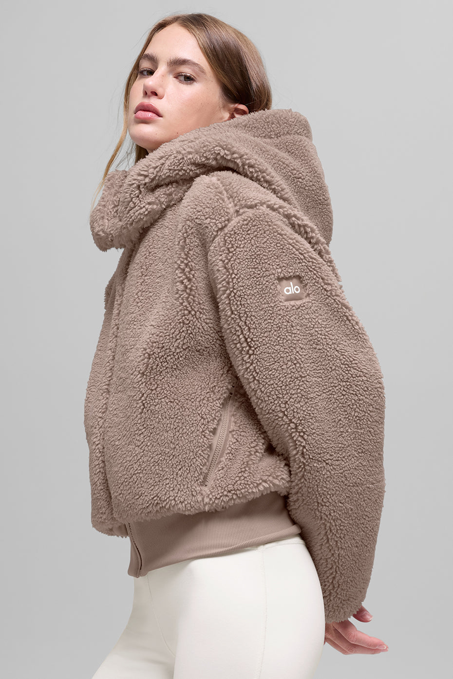 Foxy Sherpa Jacket - Chai Latte — photo 4