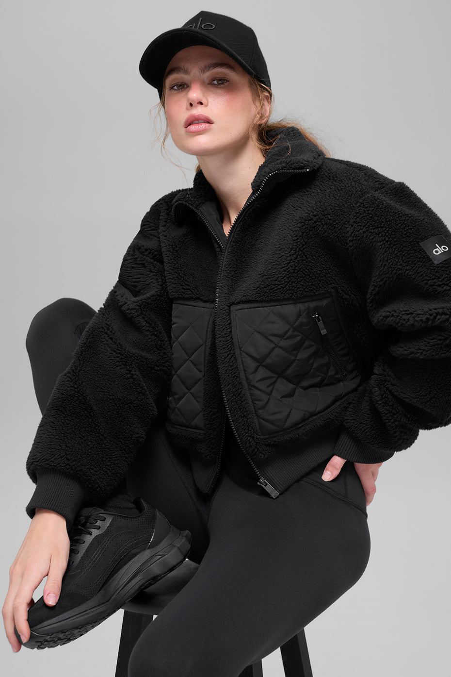 Sherpa Edge Bomber - Black — photo 5