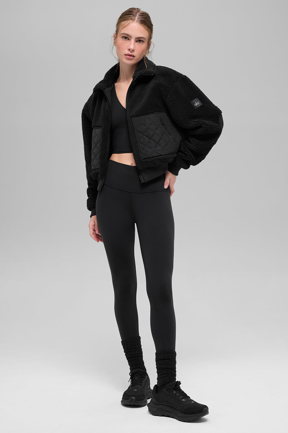 Sherpa Edge Bomber - Black — photo 6