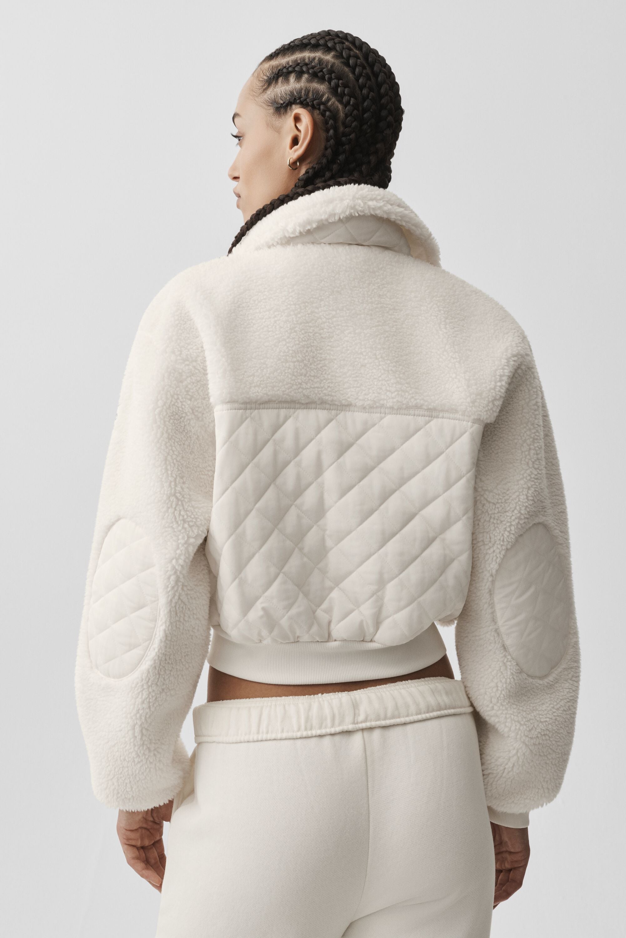 Sherpa Edge Bomber - Ivory — photo 4