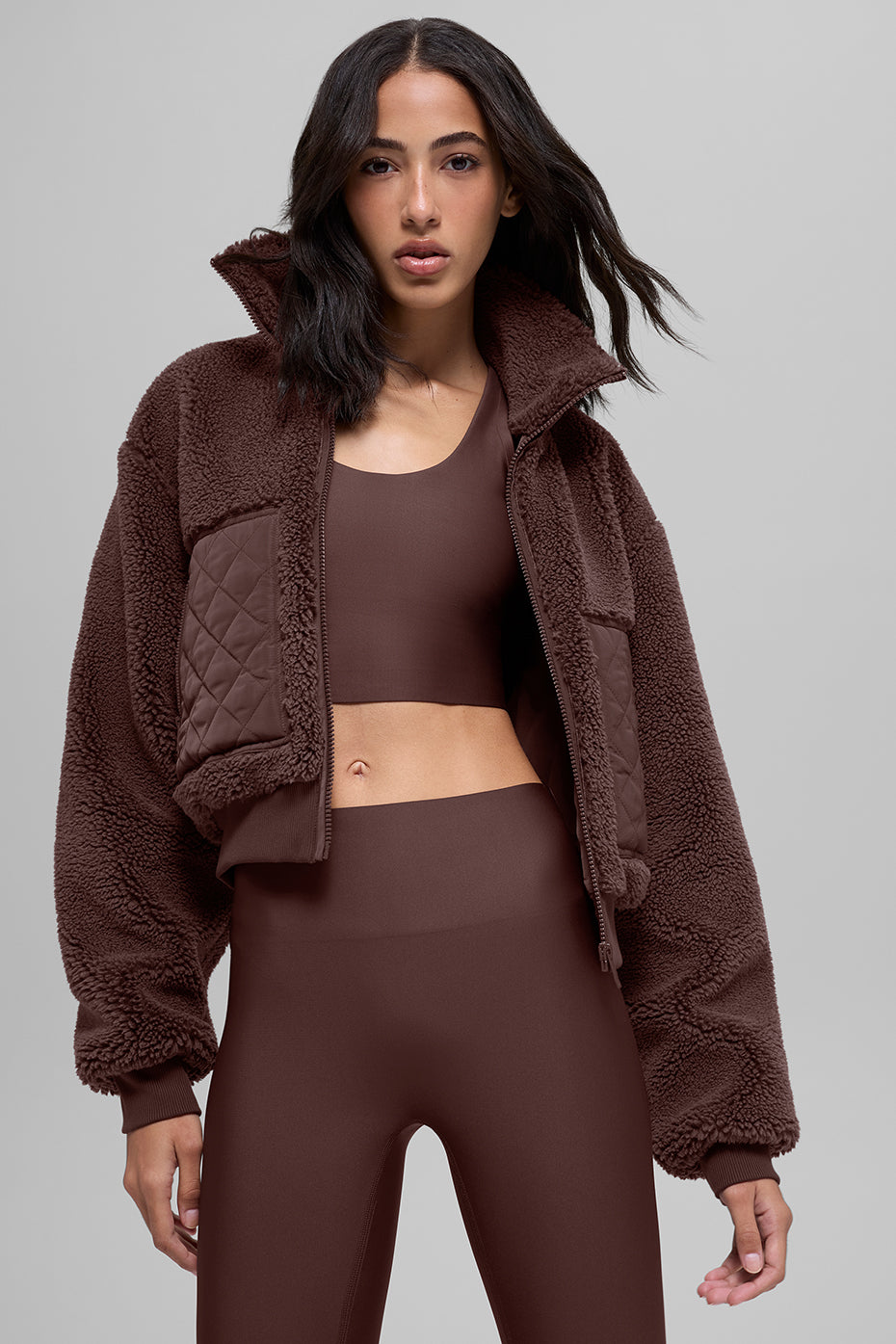 Sherpa Edge Bomber - Brownstone — photo 4