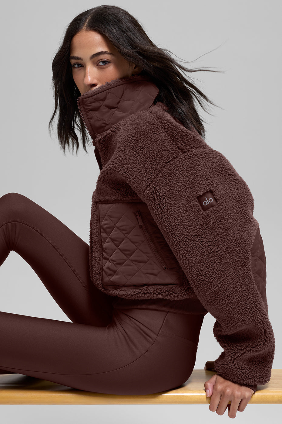 Sherpa Edge Bomber - Brownstone — photo 2