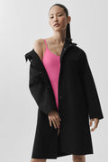 Rain Or Shine Long Coat - Black — photo 1