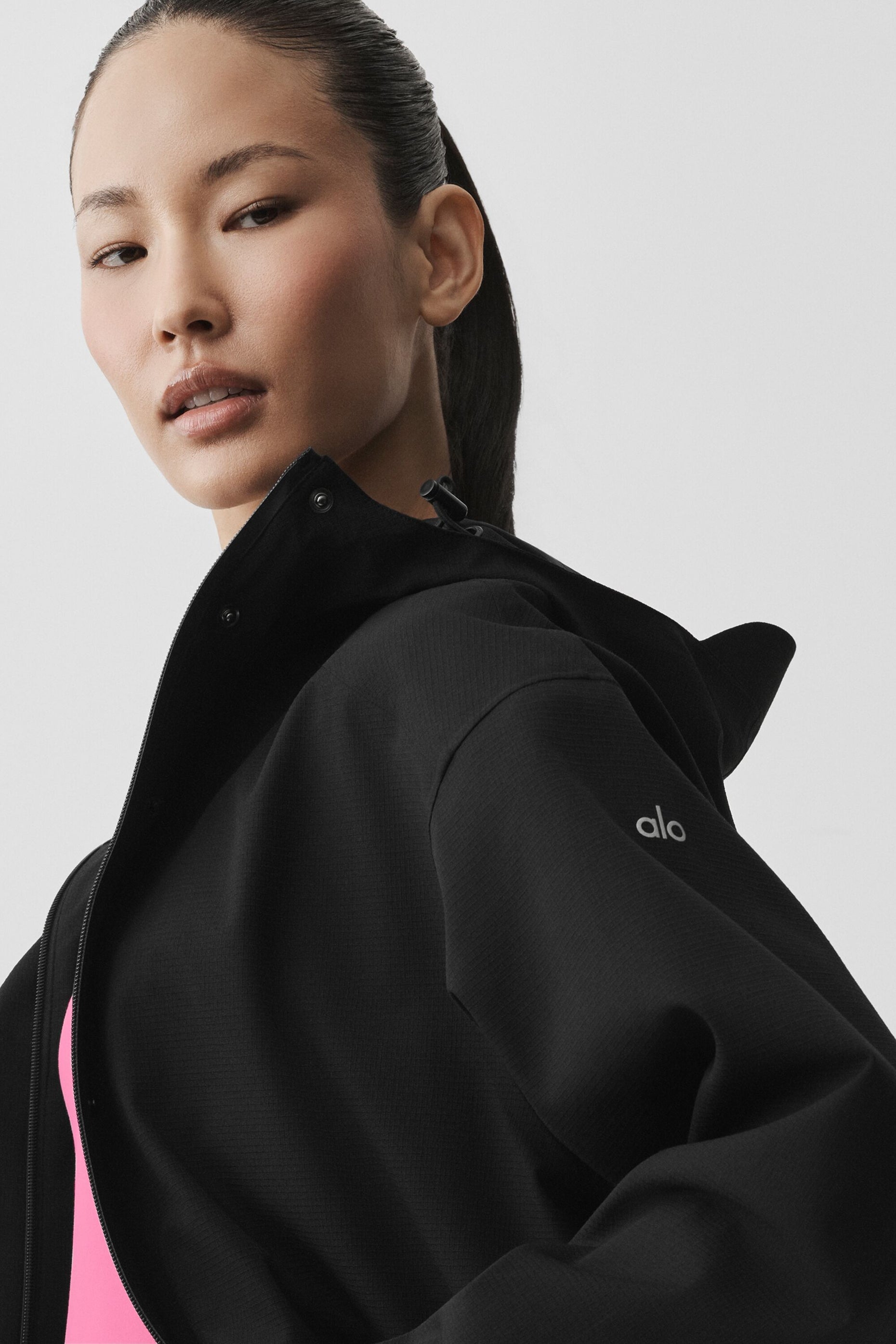 Rain Or Shine Long Coat - Black — photo 5