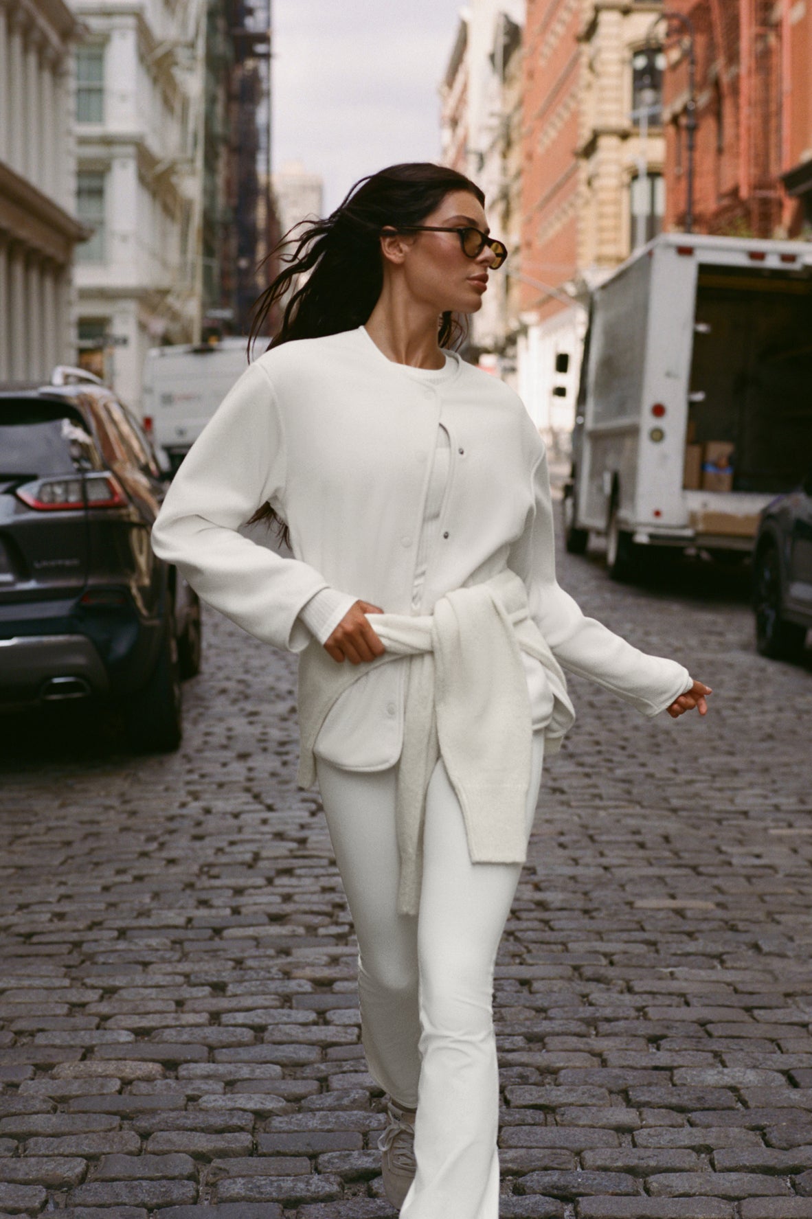 Polar Fleece Take Note Jacket - Ivory — photo 1