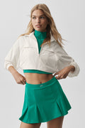 Cropped Playmaker Jacket - Ivory — photo 1
