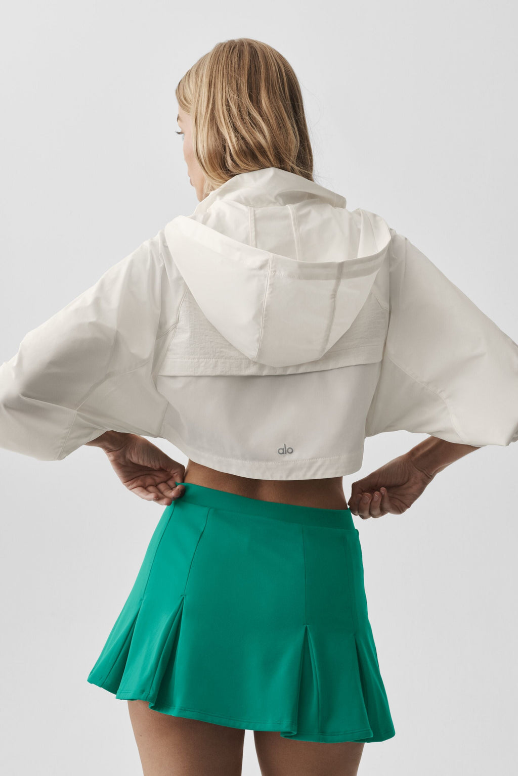 Cropped Playmaker Jacket - Ivory — photo 2