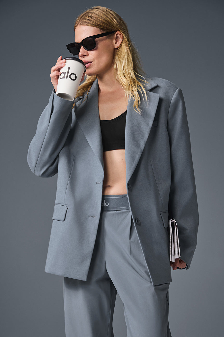 First-Class Blazer - Steel Grey — photo 1
