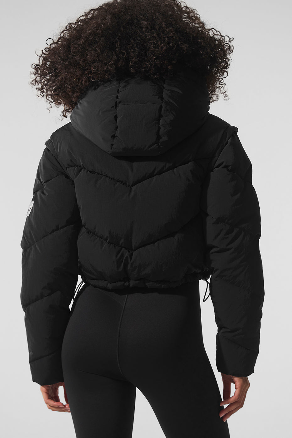 Glacier Puffer - Black — photo 3