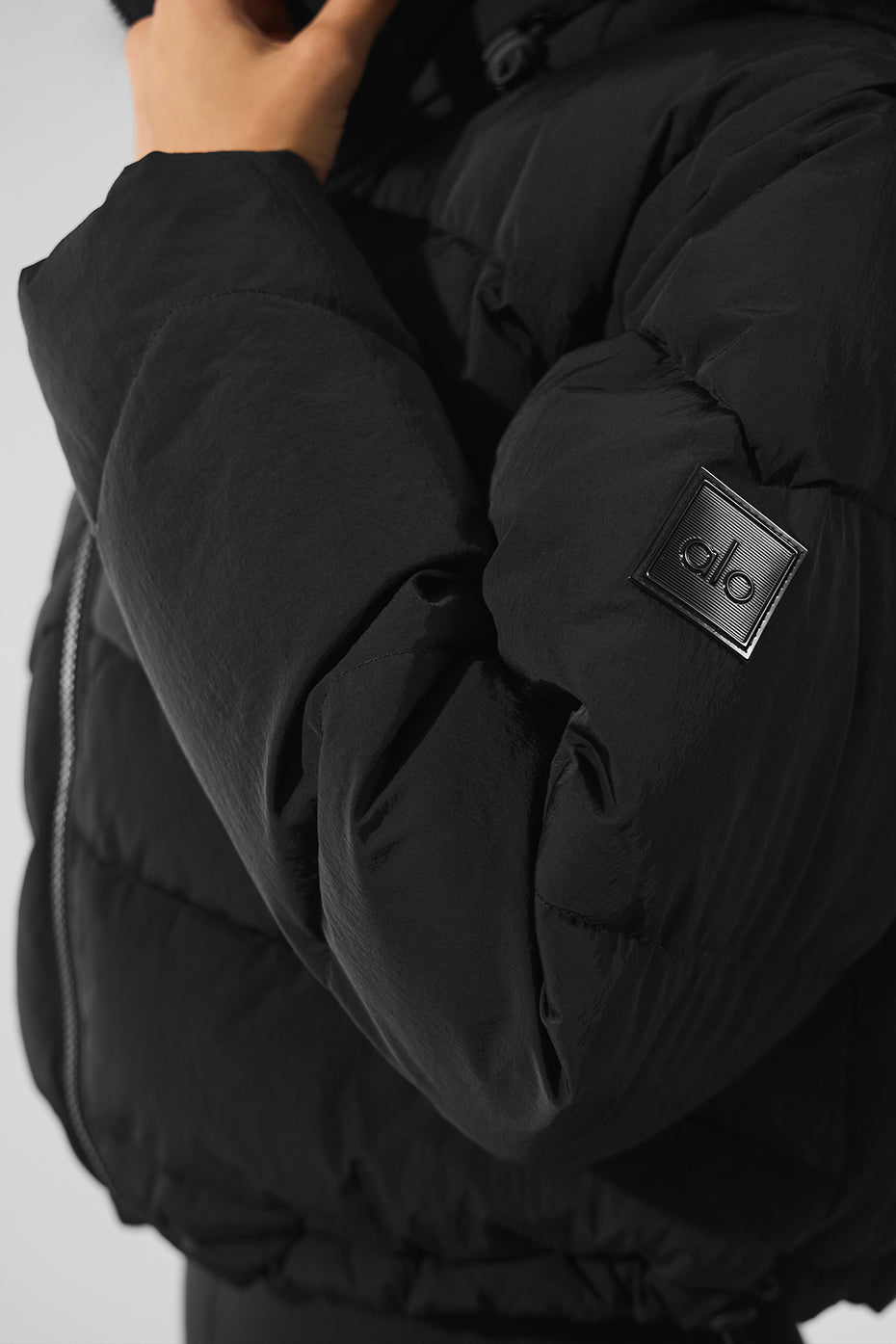 Glacier Puffer - Black — photo 5