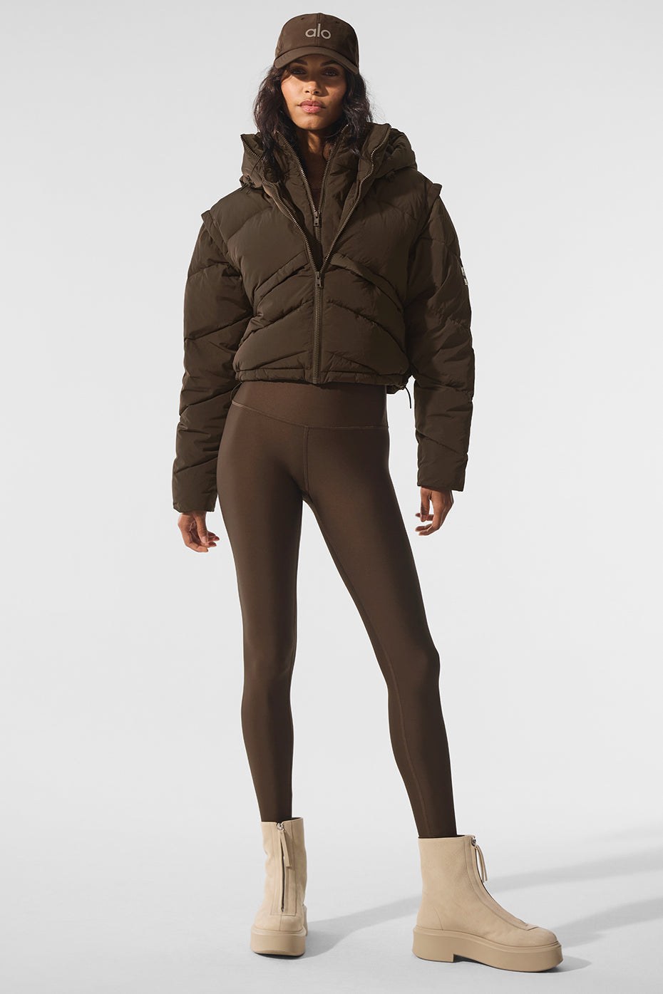 Glacier Puffer - Espresso — photo 5