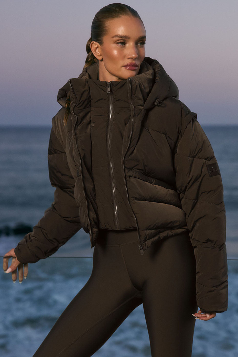 Glacier Puffer - Espresso — photo 1