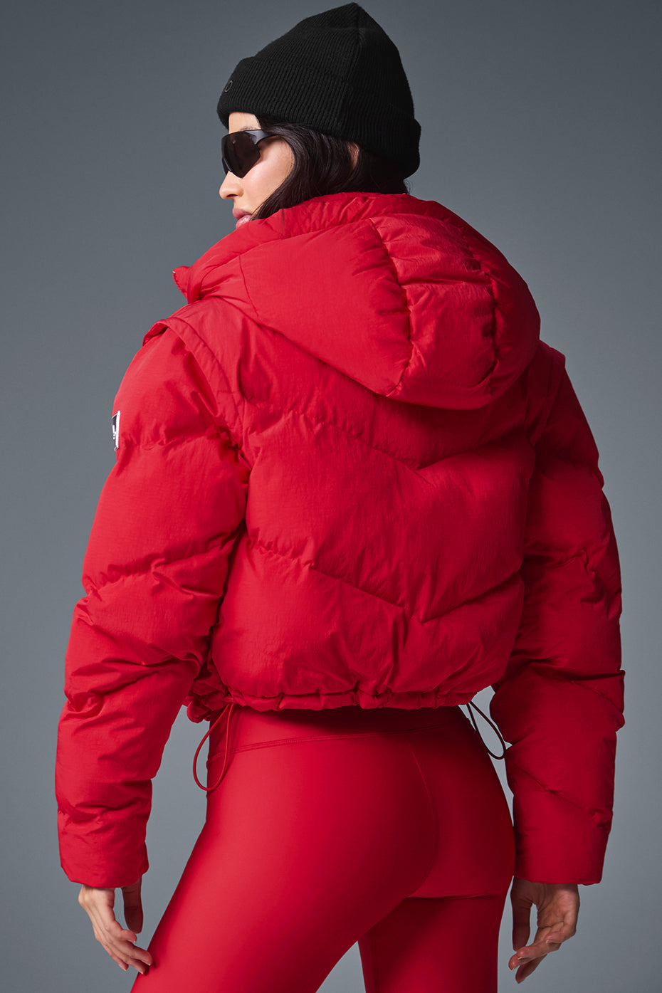 Glacier Puffer - Bold Red — photo 3