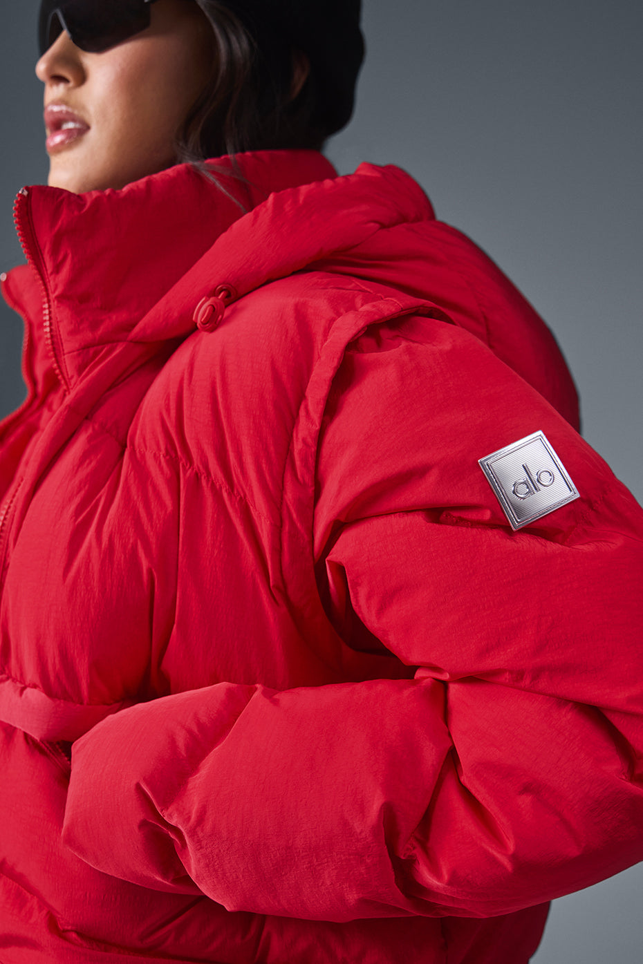 Glacier Puffer - Bold Red — photo 4