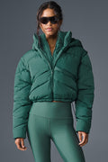 Glacier Puffer - Winter Ivy — photo 4
