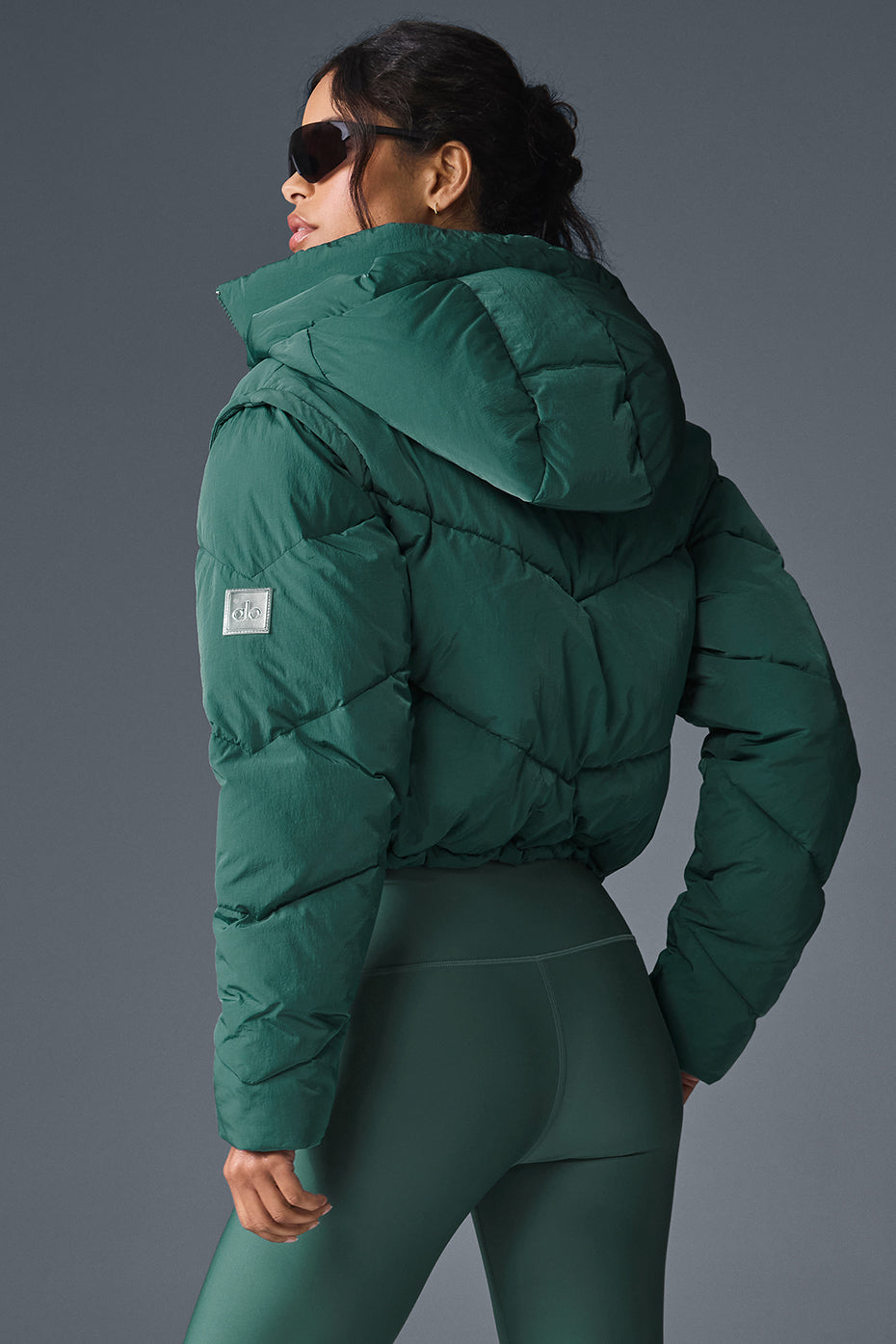 Glacier Puffer - Winter Ivy — photo 2