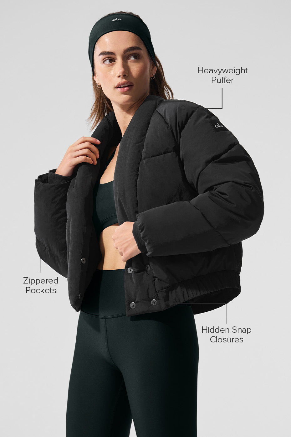 Stargazing Puffer - Black — photo 2