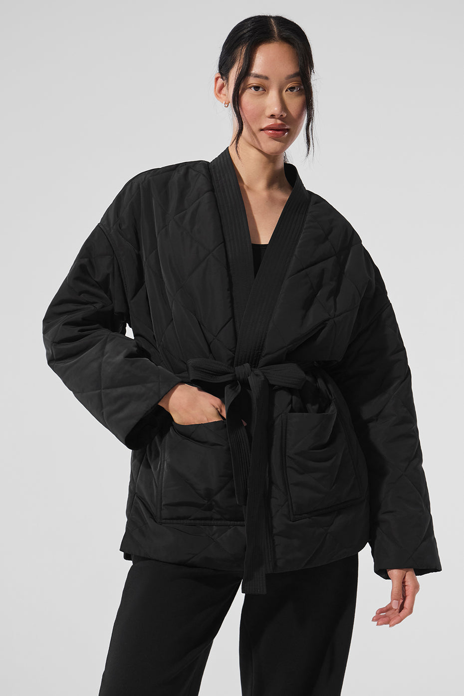 Urbanite Wrap Puffer - Black — photo 1