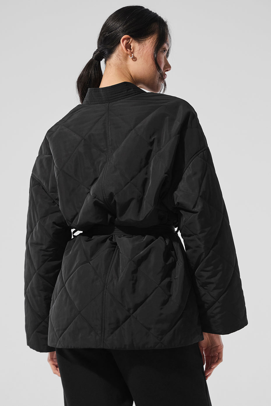 Urbanite Wrap Puffer - Black — photo 2