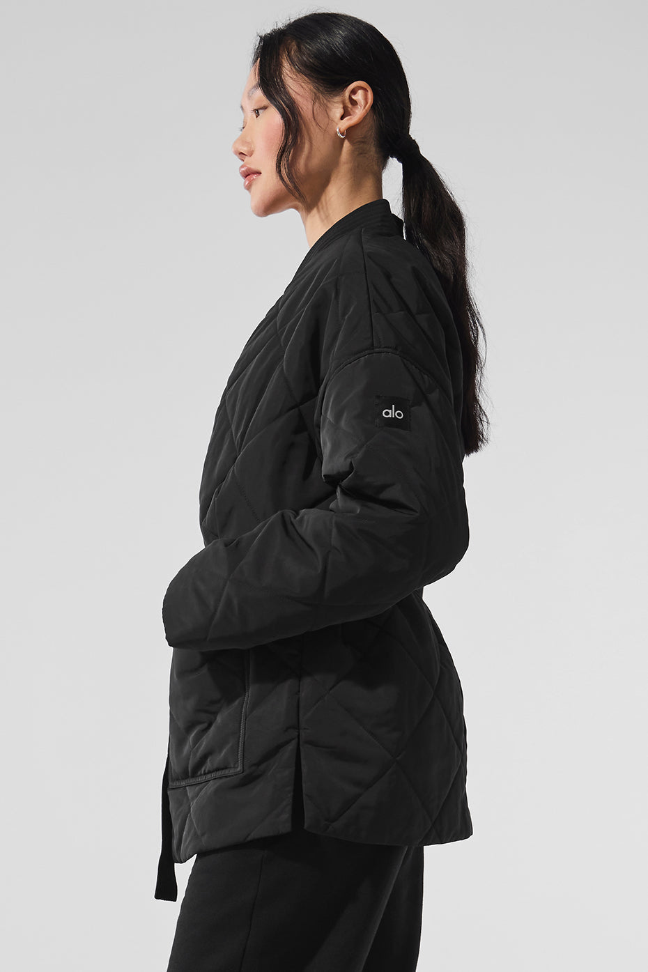 Urbanite Wrap Puffer - Black — photo 3