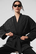 Urbanite Wrap Puffer - Black — photo 4