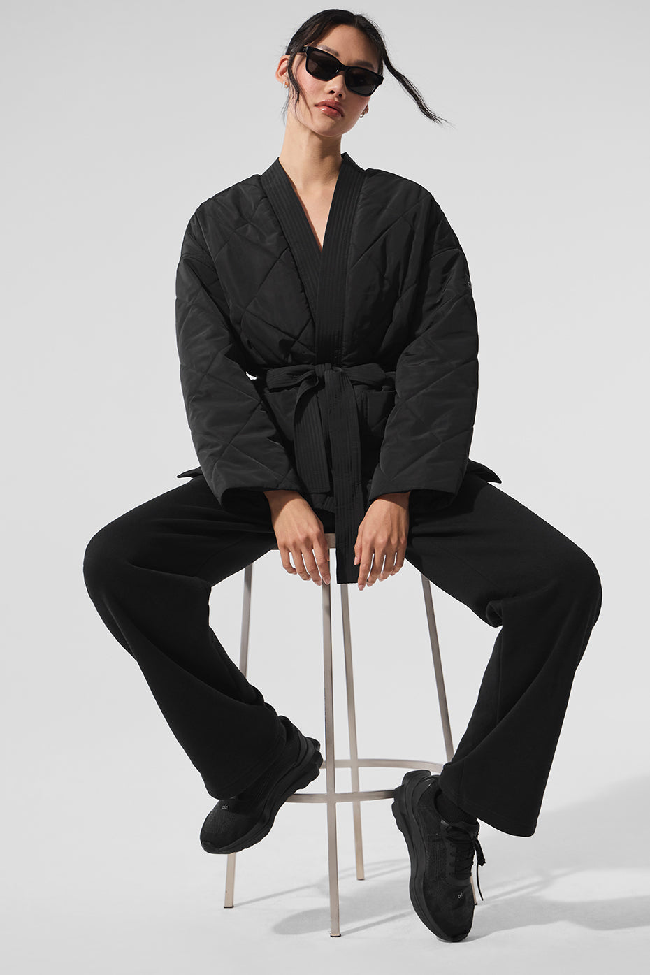 Urbanite Wrap Puffer - Black — photo 5
