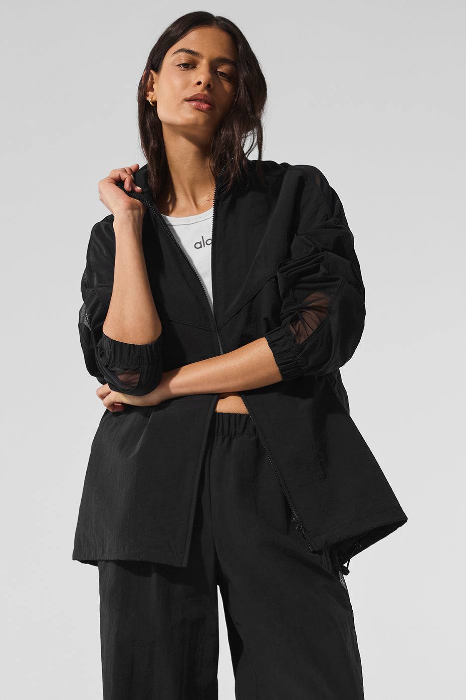Origin Full-Zip Track Jacket - Black — photo 1