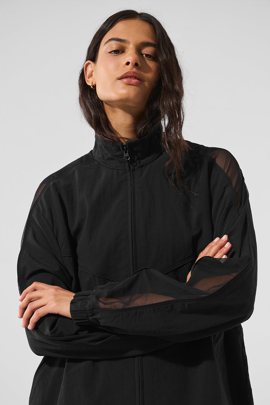 Origin Full-Zip Track Jacket - Black — photo 5