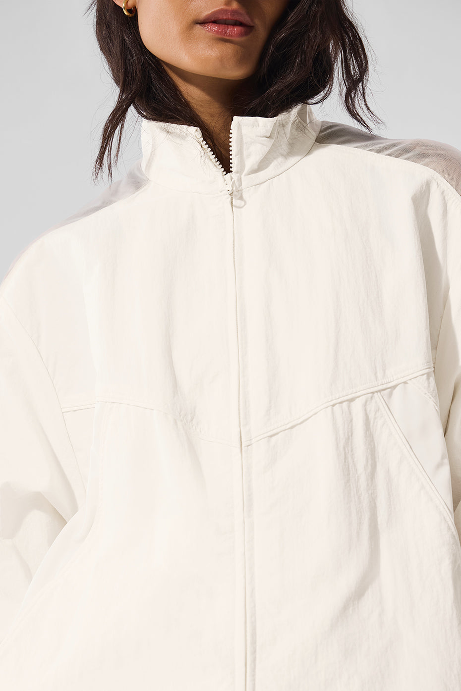 Origin Full-Zip Track Jacket - Ivory — photo 4