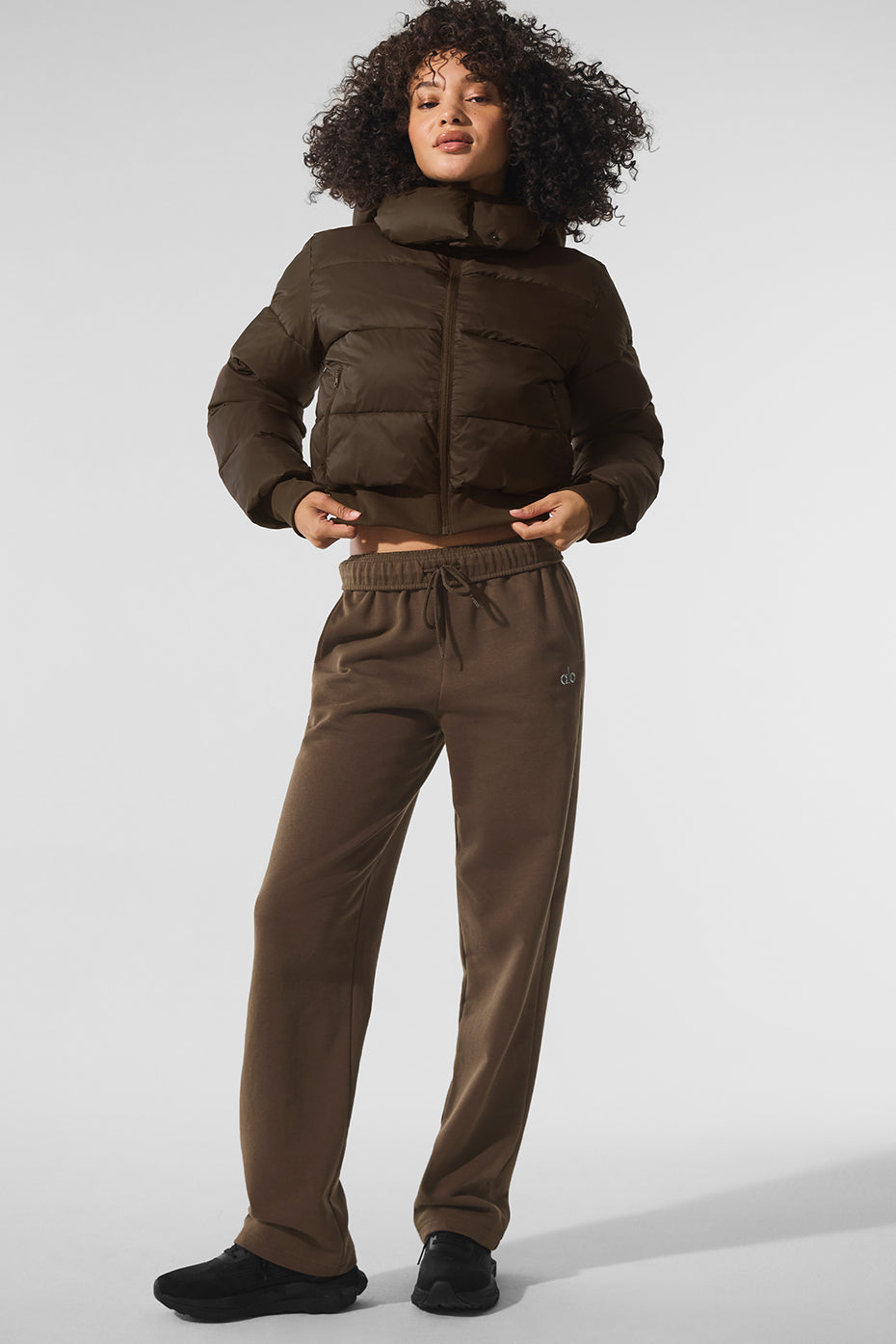 Foxy Puffer Jacket - Espresso — photo 4