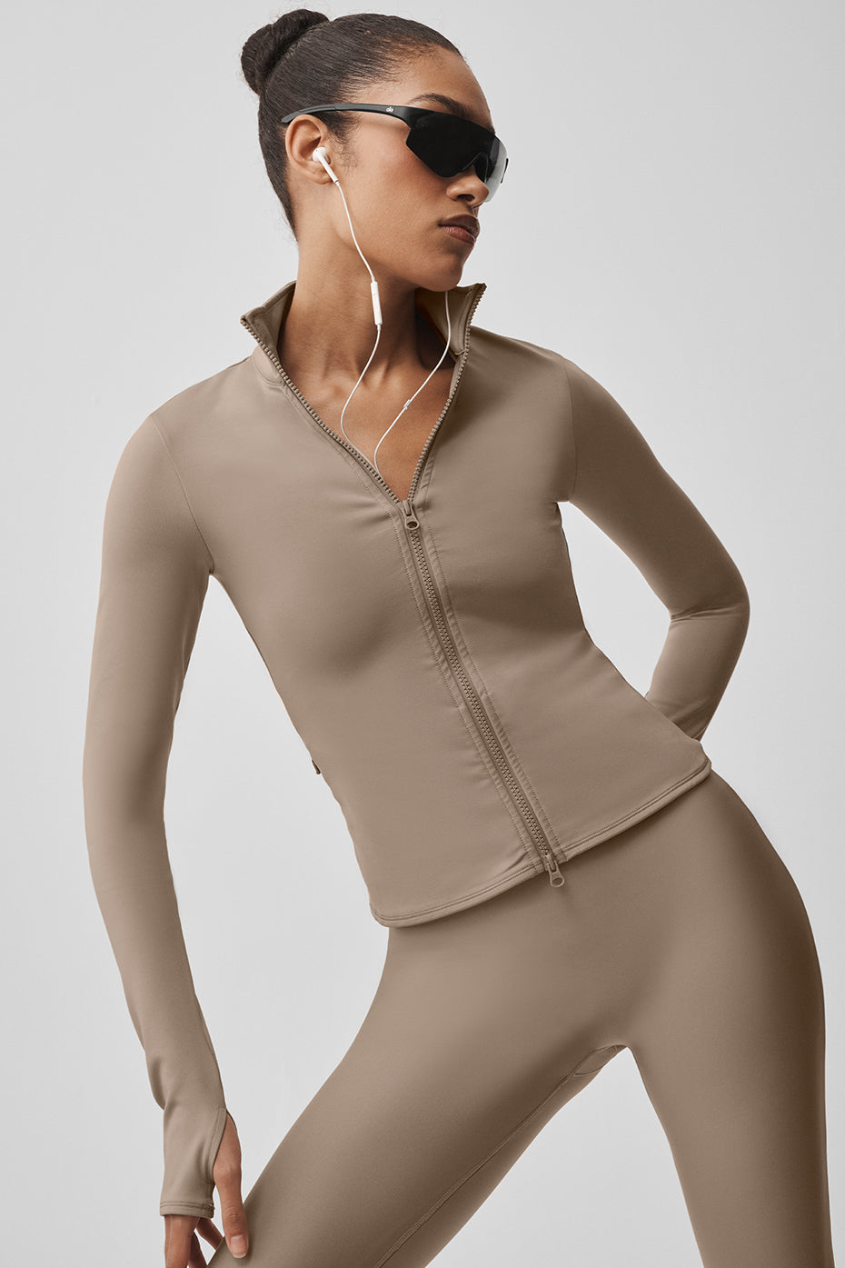 Airlift Winter Warm Radiant Full-Zip Jacket - Gravel — photo 4