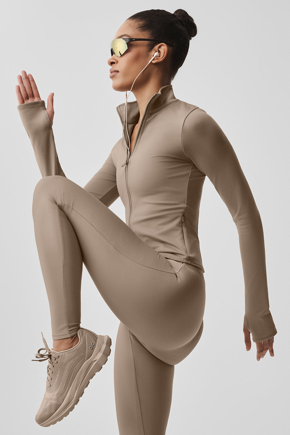 Airlift Winter Warm Radiant Full-Zip Jacket - Gravel — photo 5
