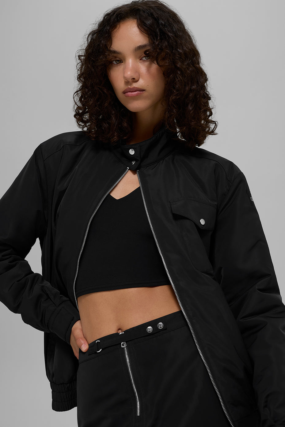 Work It Bomber - Black — photo 4