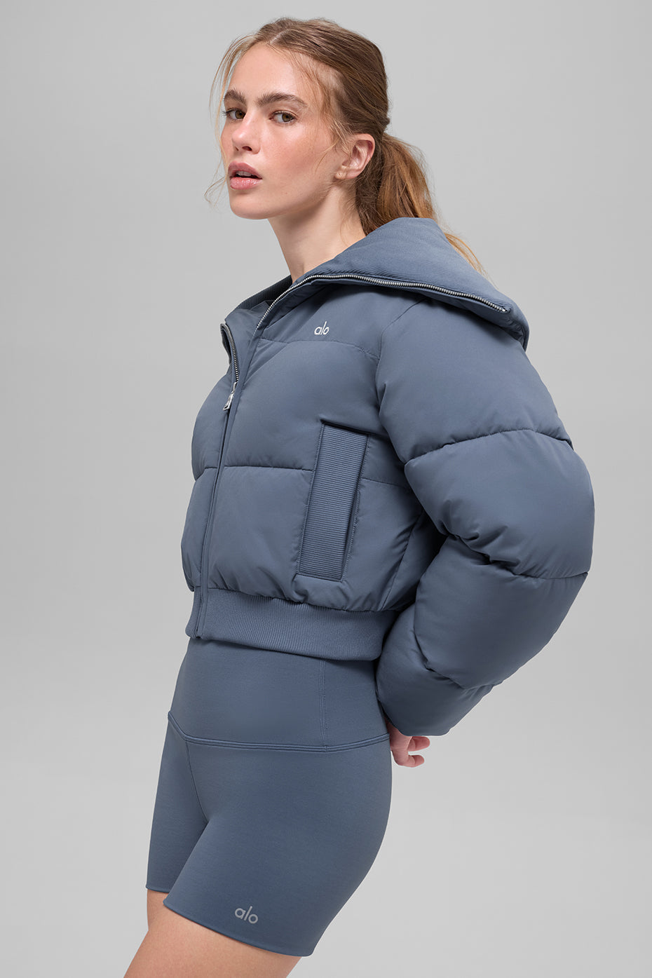 Captivate Puffer - Bluestone — photo 2