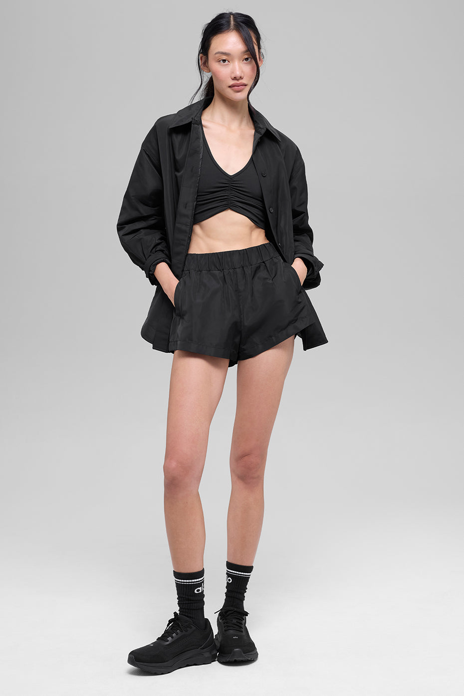 Socialite Shacket - Black — photo 5