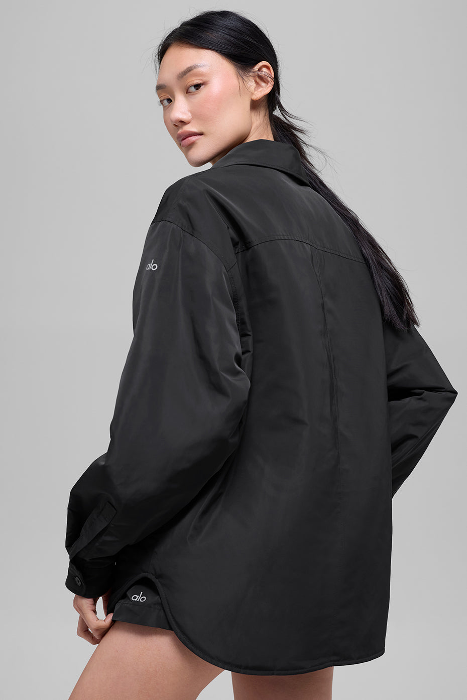 Socialite Shacket - Black — photo 4