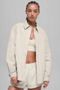 Socialite Shacket - Bone — photo 1