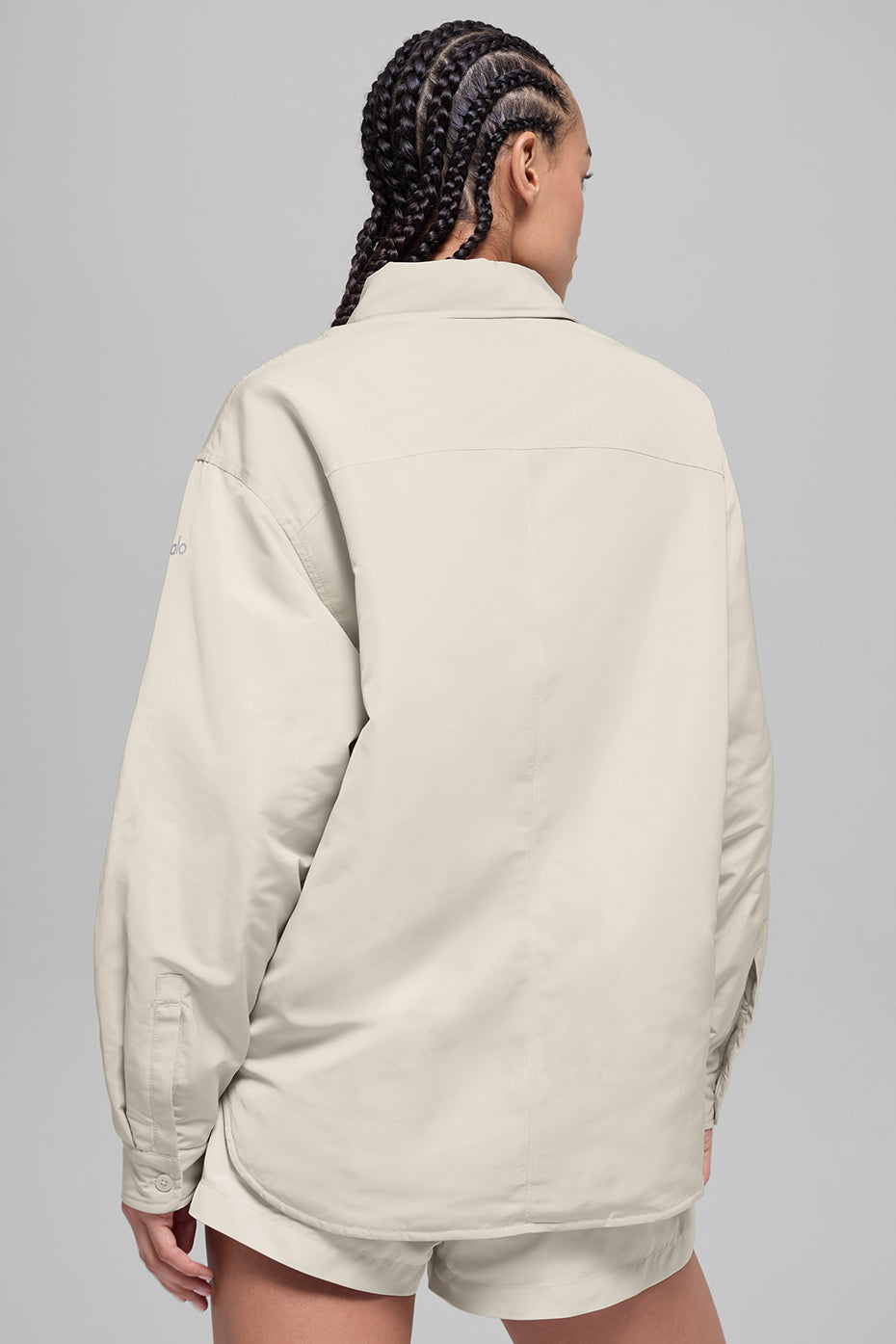 Socialite Shacket - Bone — photo 2