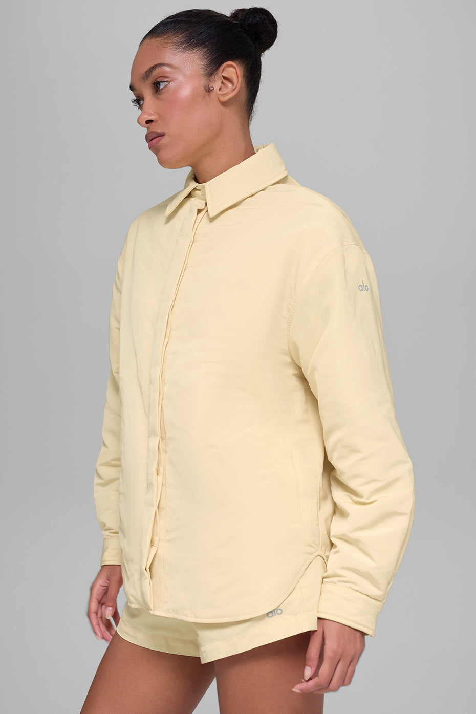 Socialite Shacket - Candlelight Yellow — photo 5