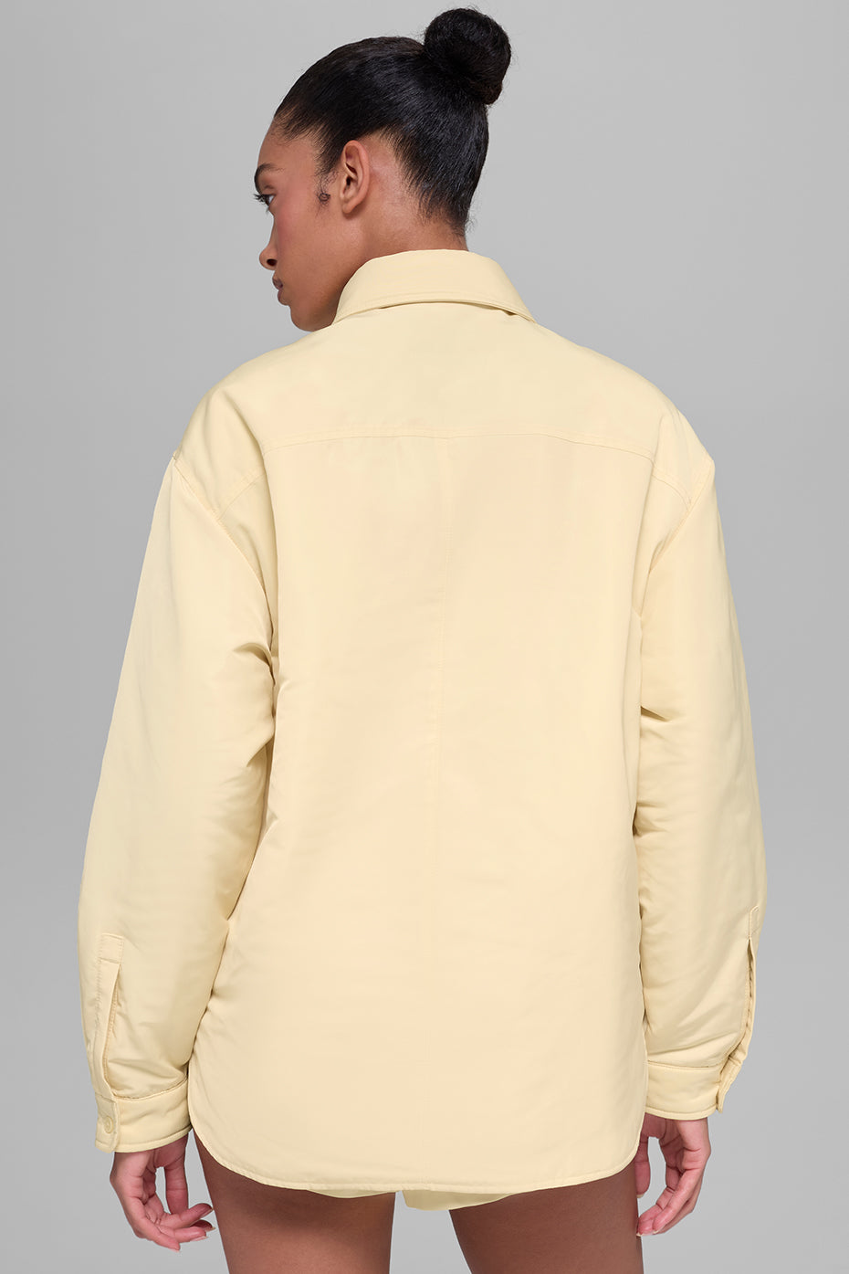 Socialite Shacket - Candlelight Yellow — photo 4
