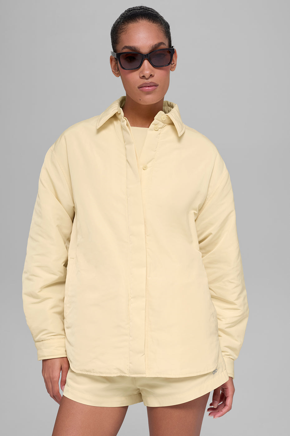 Socialite Shacket - Candlelight Yellow — photo 2