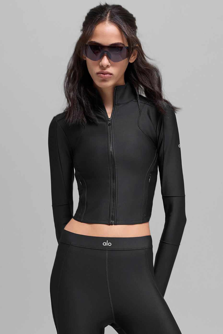 Airlift Ignite Zip Up Jacket - Black — photo 1